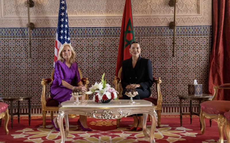 Amerikaanse First Lady aan Koning Mohammed VI: "Shukran bzaf Majesteit"
