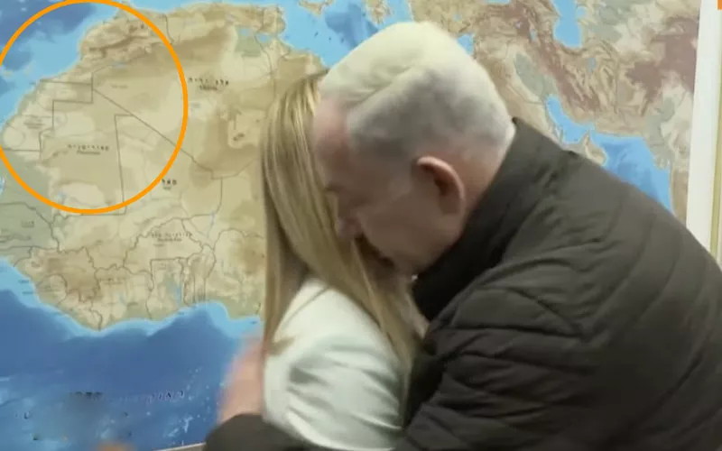Benjamin Netanyahu reageert op kaart van Marokko zonder Sahara (video)