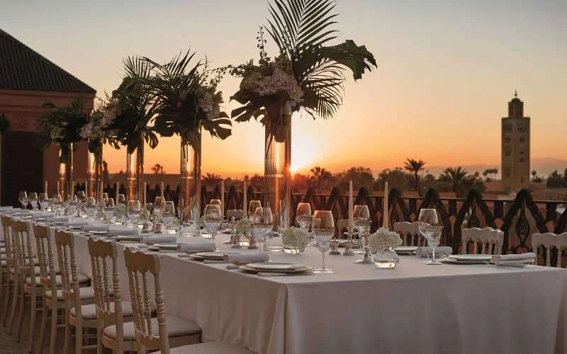 Koninklijk huwelijk in Marrakech