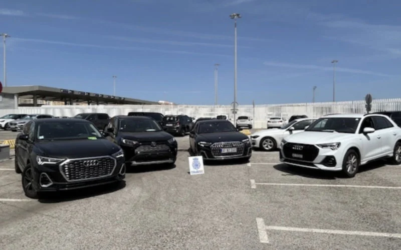 Tientallen gestolen luxe auto's onderschept tijdens Operatie Marhaba