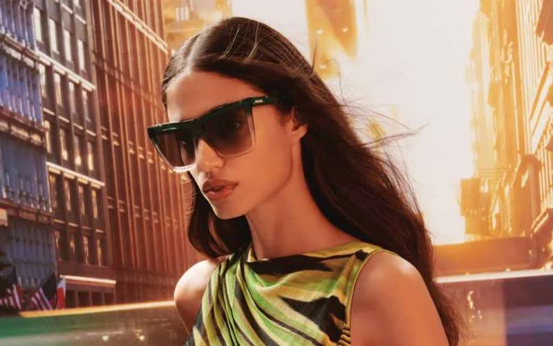 Malika El-Maslouhi poseert voor Missoni