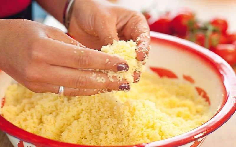 Mohammed produceert couscous in Spanje