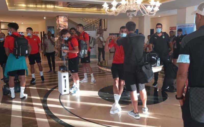 Wedstrijd Marokko-Guinee uitgesteld, Atlas Leeuwen vast in hotel na staatsgreep