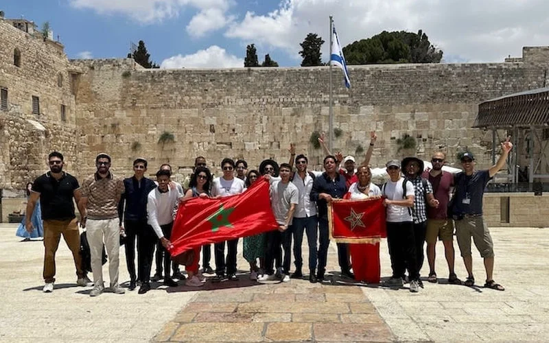 Propaganda-bezoek Marokkaanse journalisten aan Israël