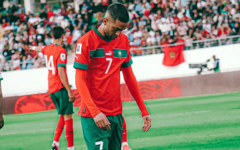 Veel kritiek op Hakim Ziyech in Marokko