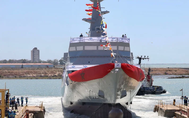 Marokko heeft nieuw legerschip ontvangen