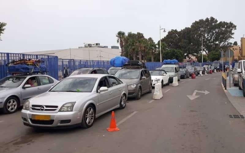 Marokko en Spanje willen files aan grens Melilla verminderen