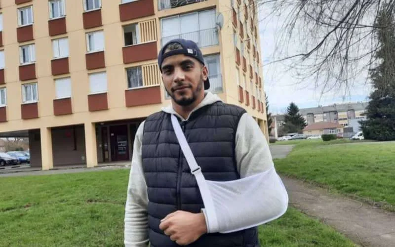 Menouar redt negen mensen uit brandend pand in Frankrijk