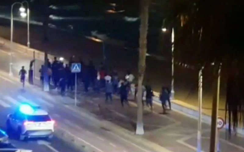 Na Sebta wordt Melilla ook bestormd door migranten