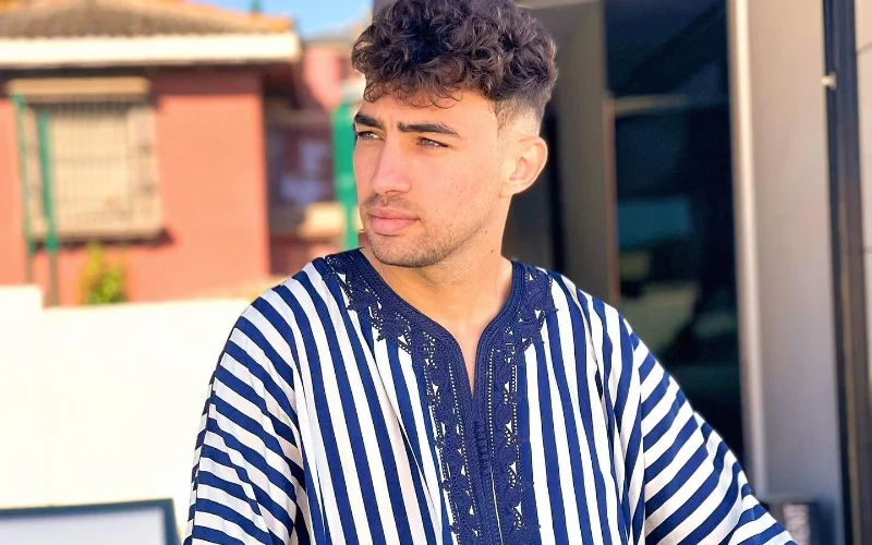 Munir El Haddadi viert oud en nieuw in Nador