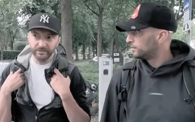 Vrouw aan Walid Benmbarek en Nasrdin Dchar: "Nooit gedacht dat ik een Marokkaan zou helpen"