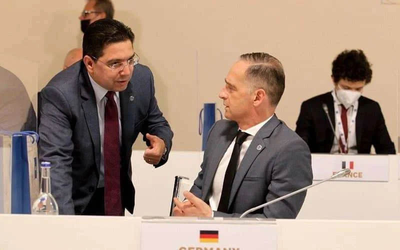 Minister Bourita praat met Duitse ambtgenoot