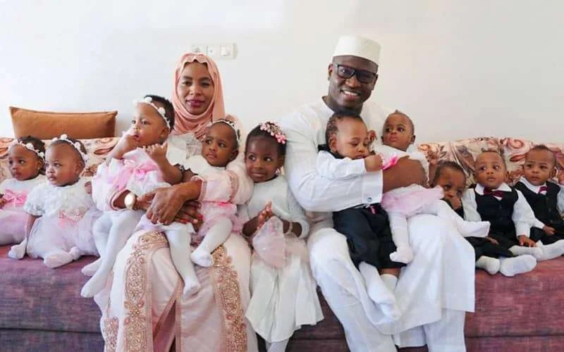 In Marokko geboren negenling keert terug naar Mali