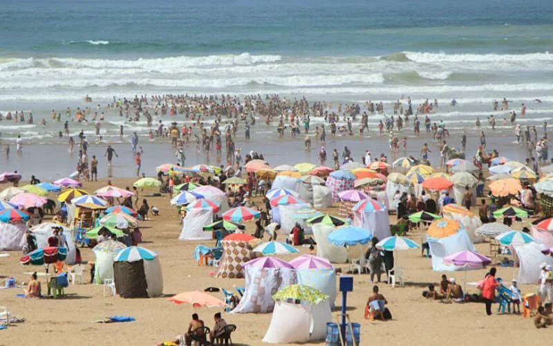 Stranden Noord-Marokko: chaos en anarchie 