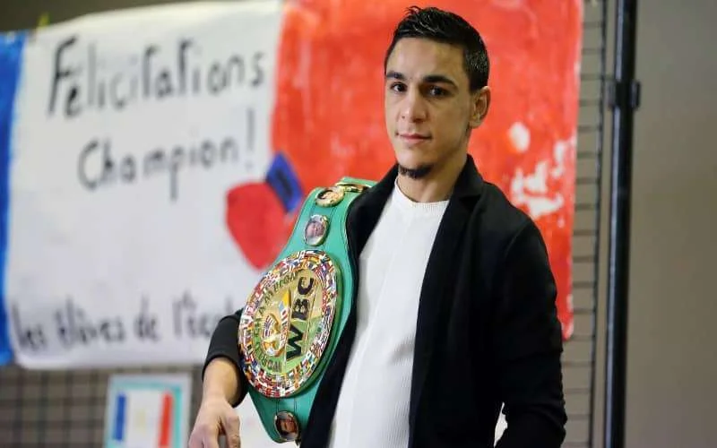 Bokser Nordine Oubaali verdedigt zijn titel in Los Angeles