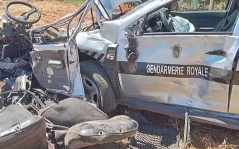 Gendarmes gewond bij hevig ongeval in Marokko