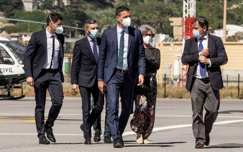 Spaans Premier Pedro Sánchez belooft Sebta te verdedigen