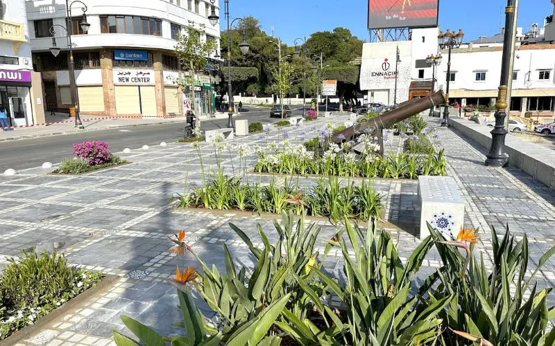 Plein in Tanger schittert na renovatie (video)
