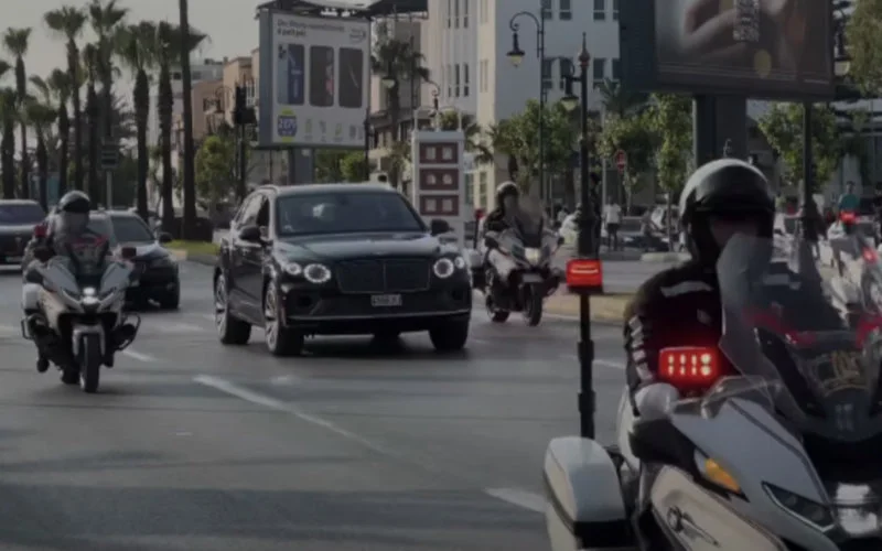 Moulay Hassan arriveert in Tetouan onder zware bewaking