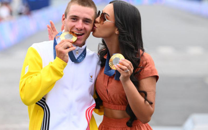 Remco Evenepoel's liefdesverklaring aan Oumi na moeilijke periode