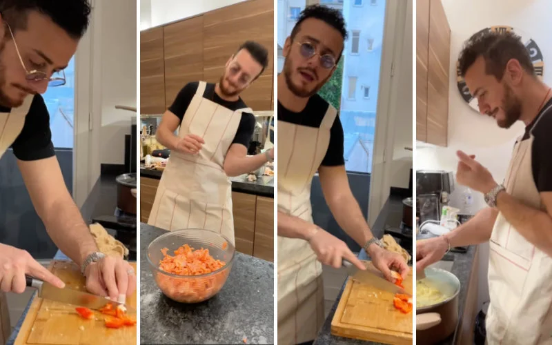 Saad Lamjarred toont kooktalenten na vrijlating (video)