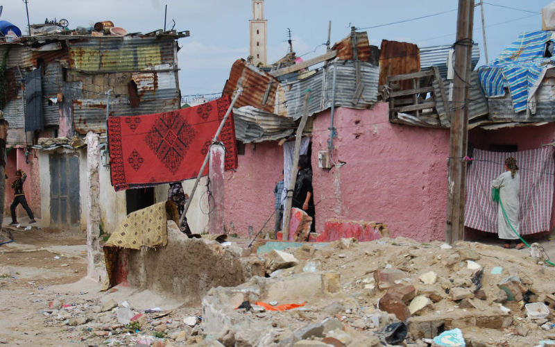 Bewoners sloppenwijk Marokko vinden nieuwe woningen "ongeschikt"