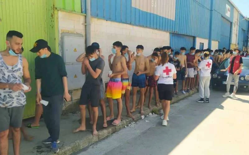 Sebta gaat 96% Marokkaanse migranten uitzetten