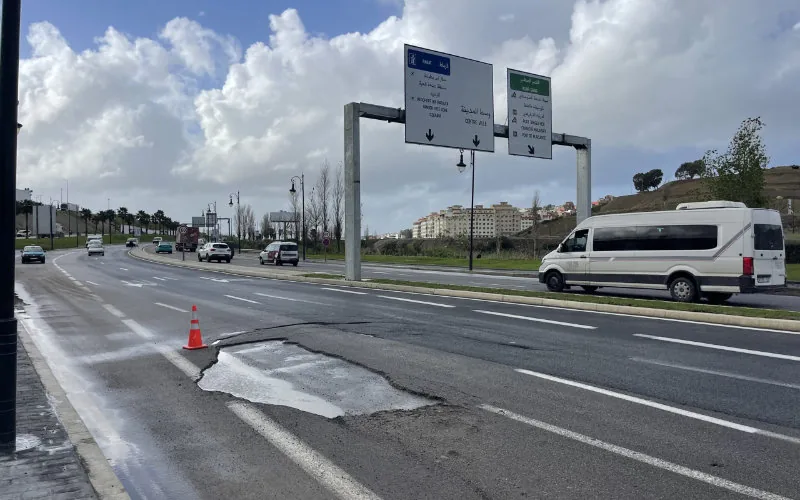 Schande in Tanger: miljoenen verspild aan waardeloze wegen