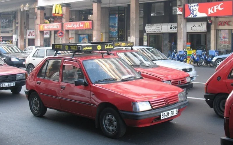 Politie pakt criminele taxichauffeur op in Casablanca