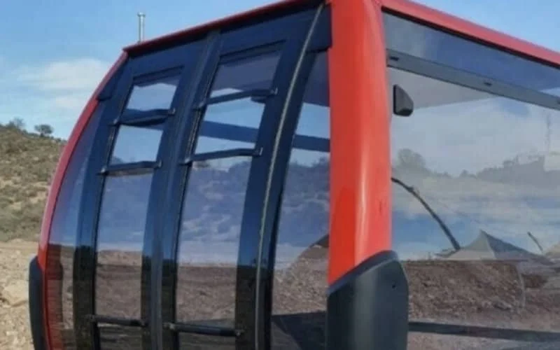 Agadir test zijn kabelbaan