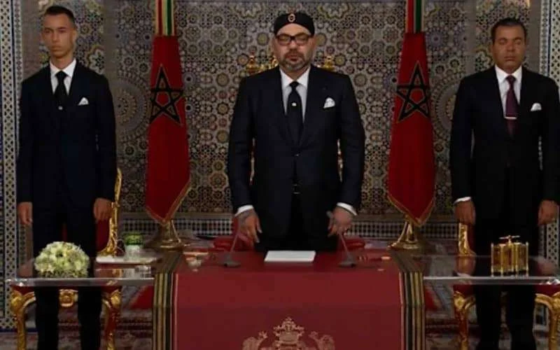 Koning Mohammed VI geeft vandaag een toespraak