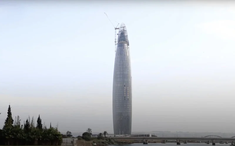 Bouw Mohammed VI-toren in laatste fase