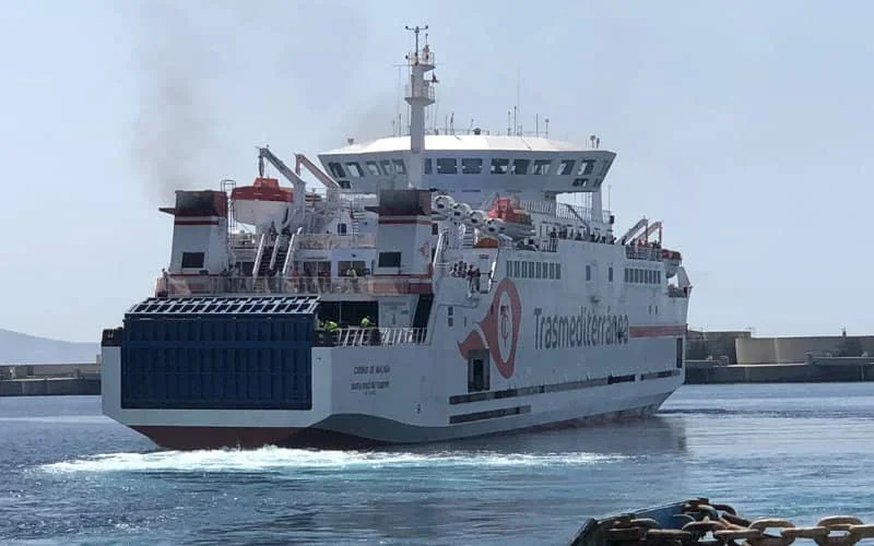 Trasmediterránea versterkt verbinding Motril-Al Hoceima