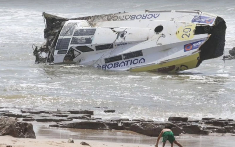 Vermiste Class40 Acrobatica raceboot duikt op in Marokko 