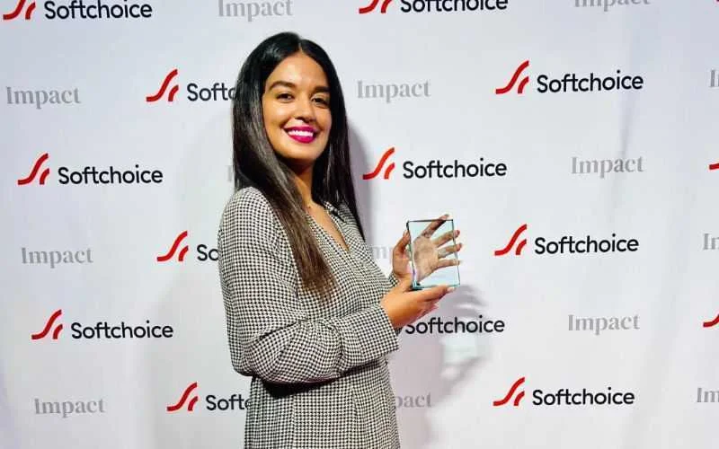 Wissam 18 maanden na aankomst in Canada beloond door IT-reus