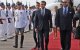 Aankomst Franse President Emmanuel Macron in Marokko (video)