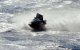 Algerijnse migranten met jetski naar Sebta
