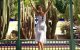 Braziliaans topmodel Isabeli Fontana in Marrakech (foto's)