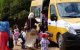 Schoolbus in Marokko rijdt 120 km/uur! (video)