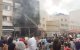 Pand en winkel door brand verwoest in Rabat (video)