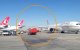 Vliegtuig Royal Air Maroc botst tegen toestel Turkish Airlines (video)
