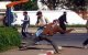 Rellen op Ibn Zohr universiteit in Agadir