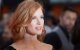 Amerikaanse actrice Jessica Chastain in Marokko voor film