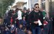Groep blinde jongeren houdt konvooi Mohammed VI tegen