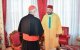 Koning Mohammed VI ontvangt de aartsbisschop van Rabat
