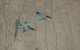 F-16's en Rafales vliegen samen boven Marokko