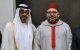 Kroonprins Abu Dhabi op bezoek in Marokko