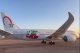 WK 2022: vliegtuig Atlas Leeuwen prachtig versierd (video)