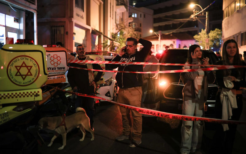 Dader Steekpartij Tel Aviv: