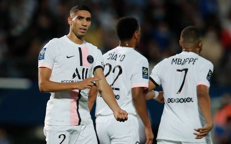 Achraf Hakimi verkozen tot beste Marokkaanse speler in het buitenland